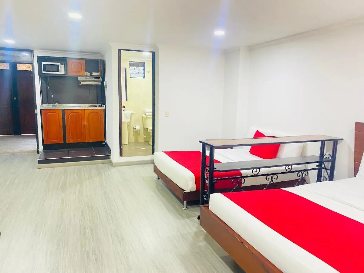 Apartment Apartaestudio Amoblado De Un Solo Ambiente- Quinta Paredes Corferias Bogota